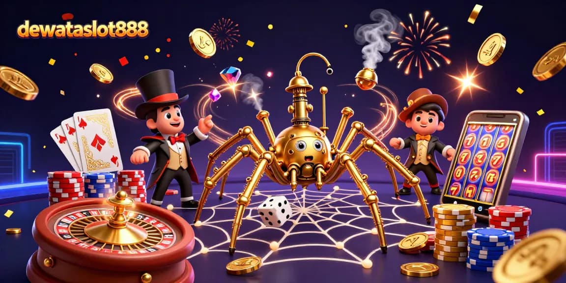 Menangkan pengalaman slot di dewataslot888 dengan karakter 3D ceria dan elemen permainan yang memukau.