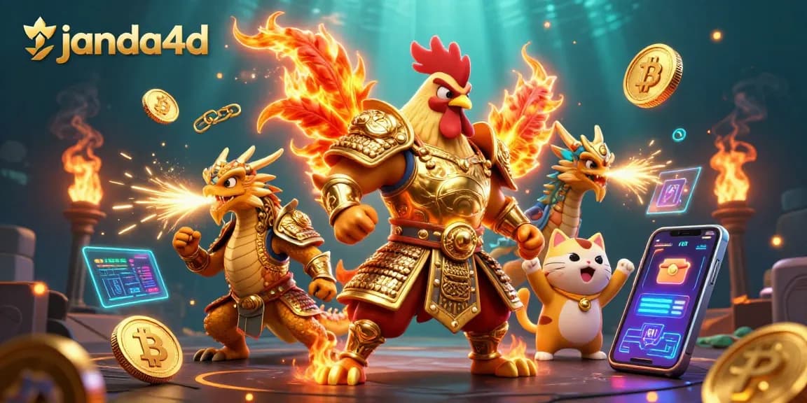 Menangkan permainan di janda4d dengan ilustrasi 3D yang menampilkan petarungan spektakuler dan kemajuan kripto