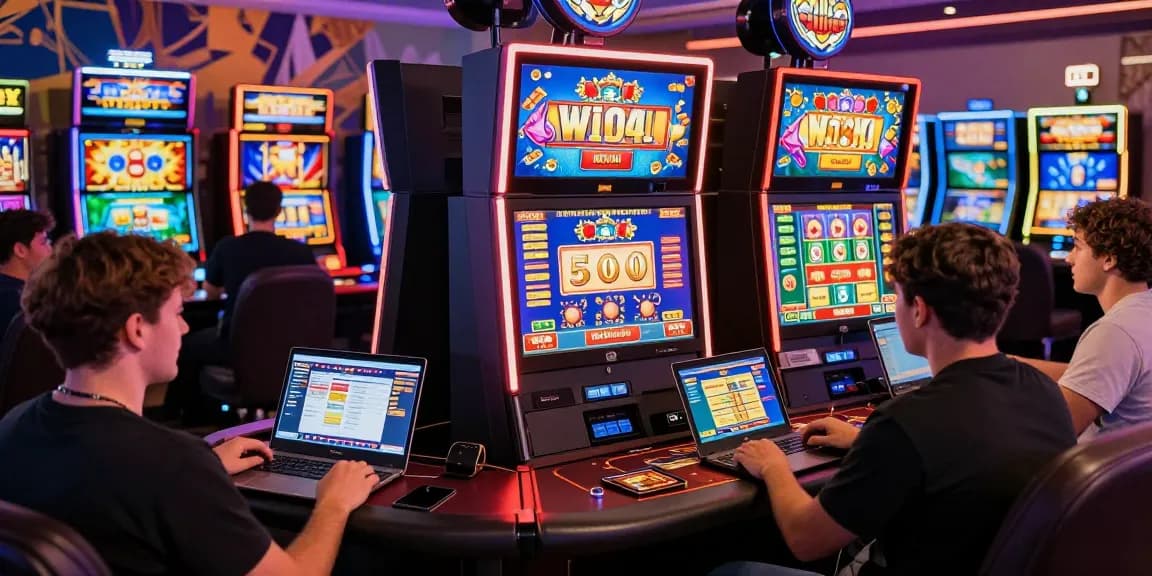 Expérience de jeu en ligne passionnante avec des visuels vibrants, mettant en avant les opportunités de casino en ligne.