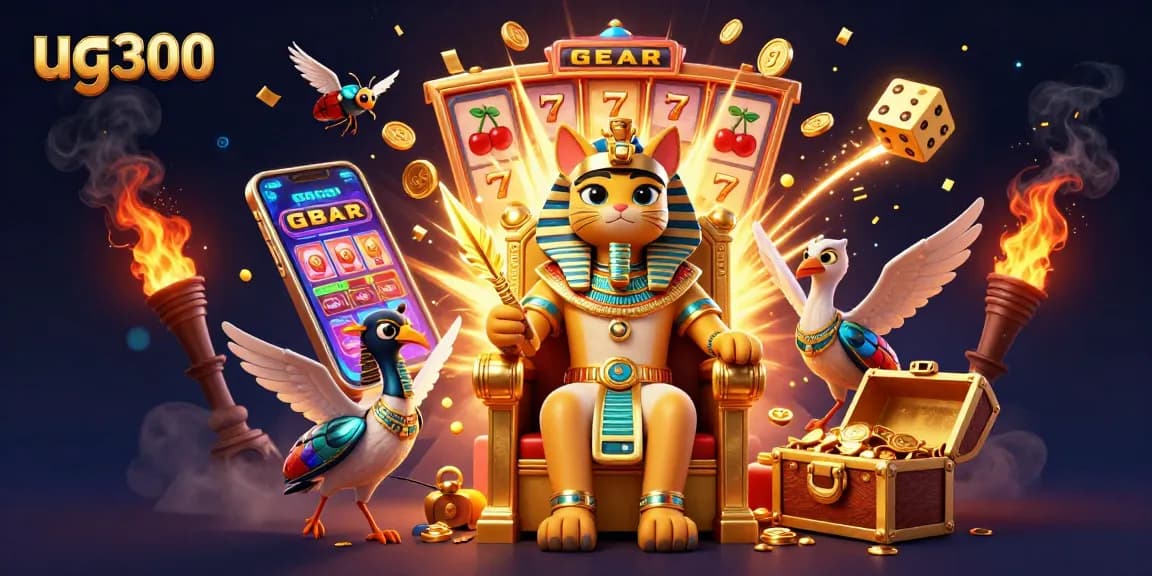 Menangkan jackpot dengan ug300 melalui mesin slot yang luar biasa dan simbol keberuntungan.