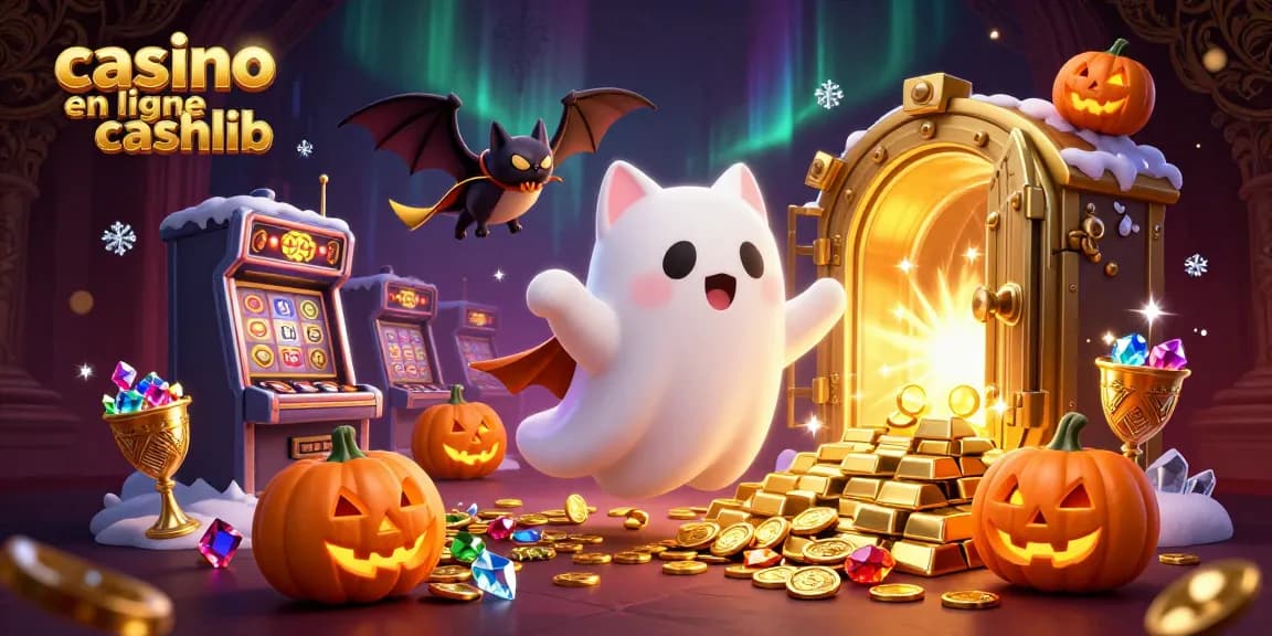Jouez dans un univers captivant de casino en ligne cashlib avec des trésors et un fantôme amical.