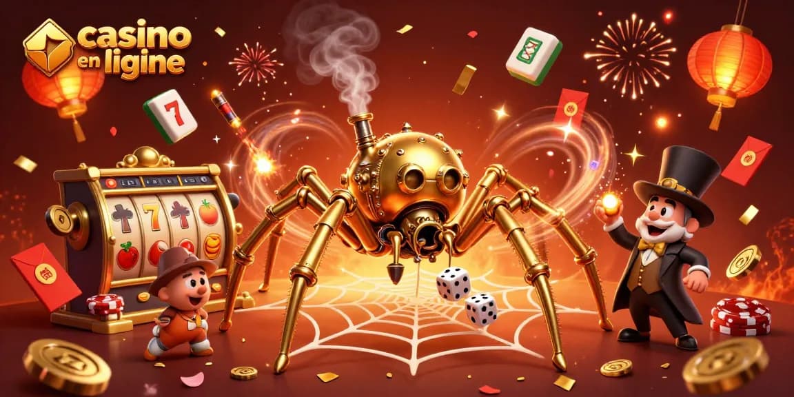 Découvrez les jeux de casino en ligne avec des machines à sous et une ambiance festive.