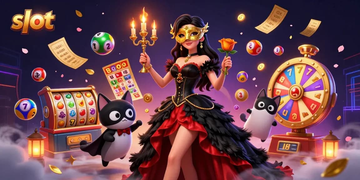 Experience exhilarating slot action with vibrant graphics and engaging game elements in this stunning illustration.