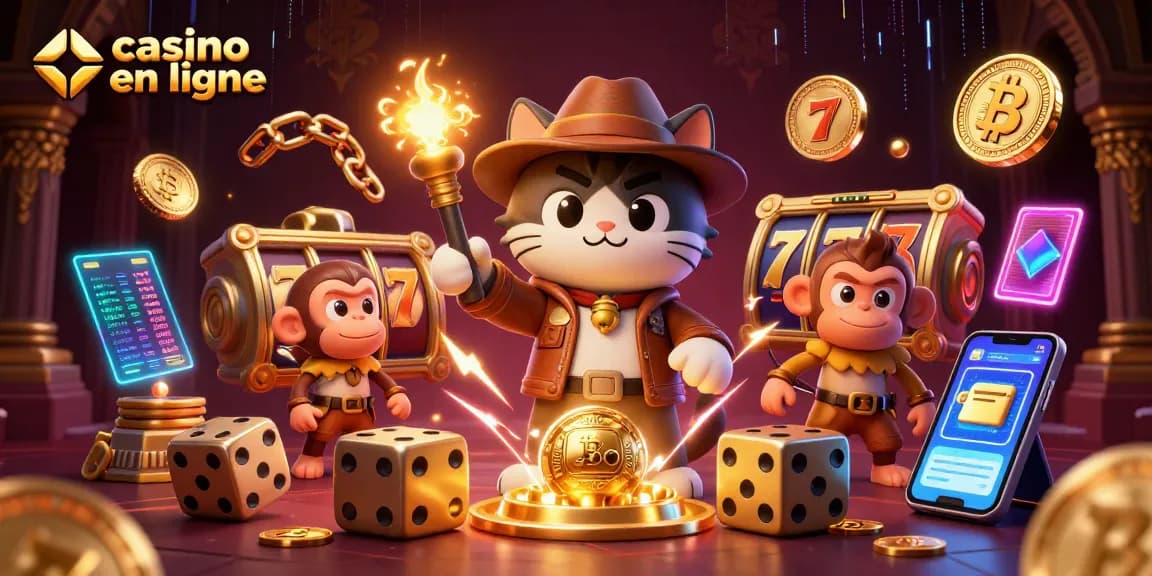 Jouez à des jeux de casino en ligne captivants avec des éléments de jeu dynamiques.