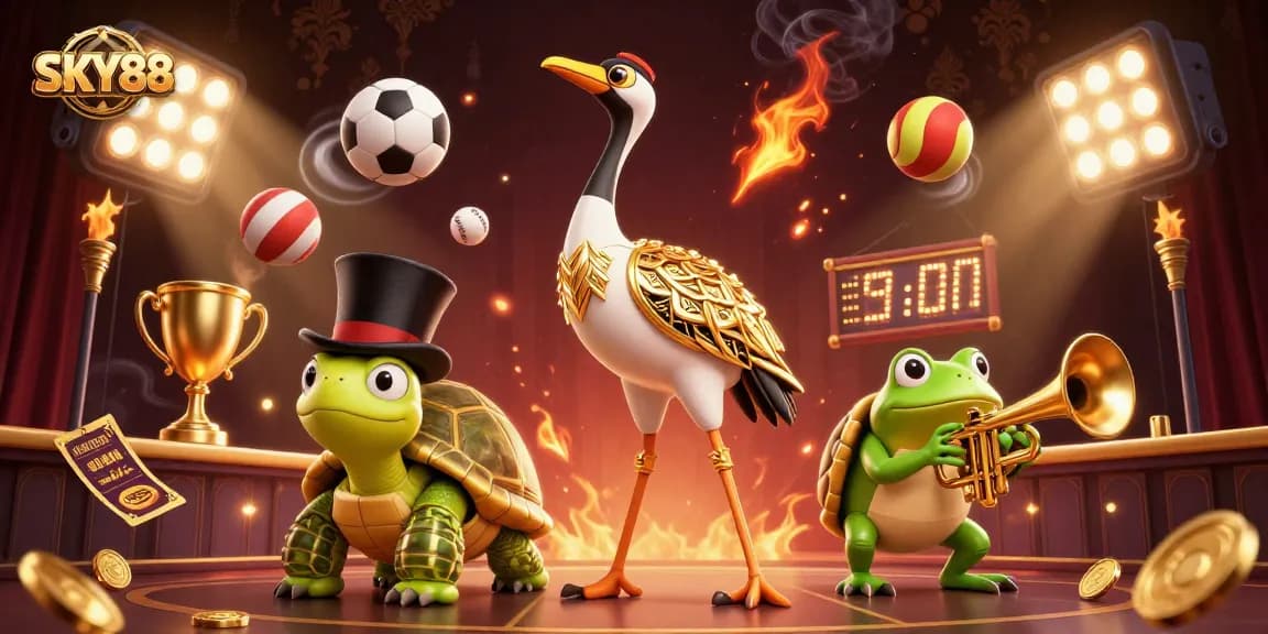 Engage in thrilling gameplay at SKY88 with dynamic sports elements and a lively atmosphere.