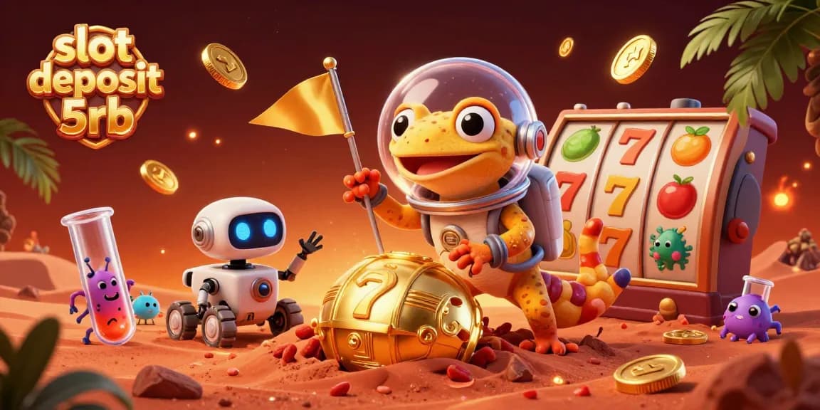 Engage with slot deposit 5rb for thrilling gameplay at the Martian casino adventure.