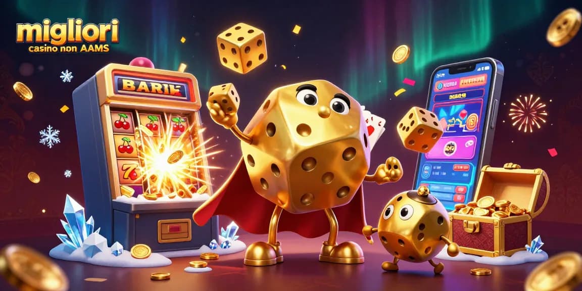 Vinci nei migliori casino non AAMS con emozionanti slot e jackpot