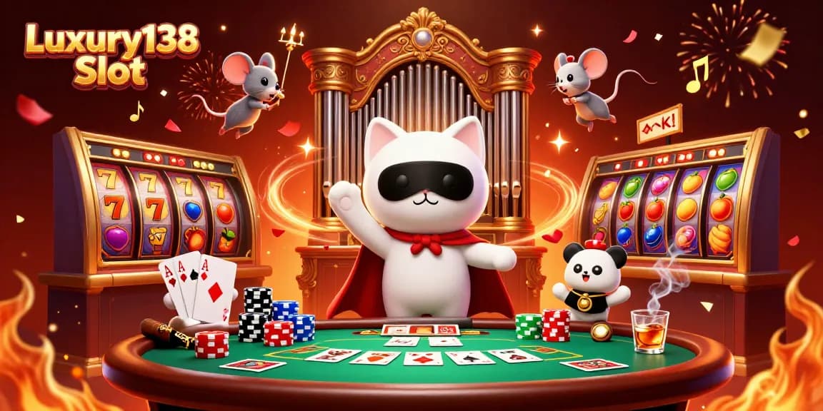 Spin the reels of Luxury138 Slot and experience a lavish casino adventure with vibrant celebrations.