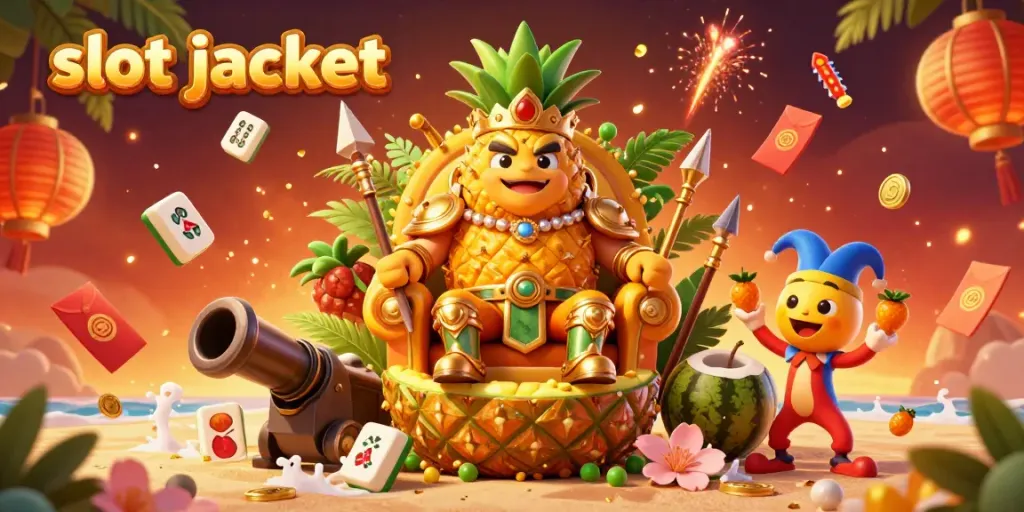 Engage with thrilling slot jackpot action featuring vibrant characters and lively casino elements.