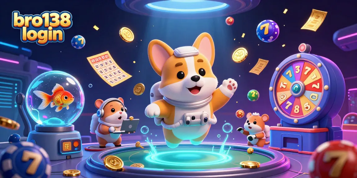 Engage in the fun gaming universe of bro138 login with colorful lottery balls, slots, and exciting animations!