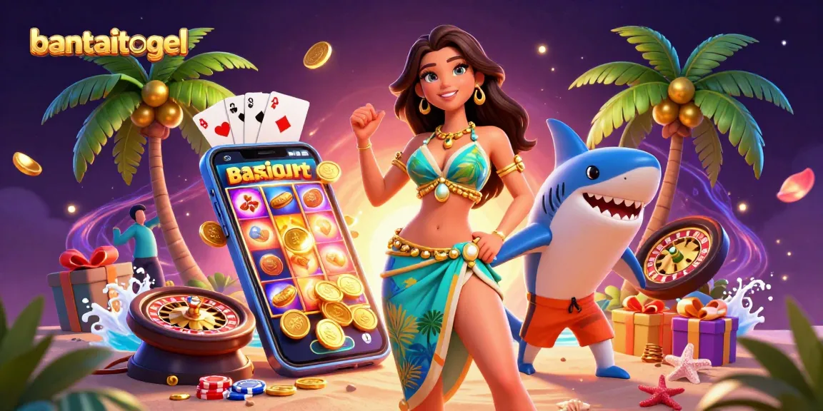 Play with bantaitogel and experience thrilling slots amidst dynamic casino fun with engaging characters.