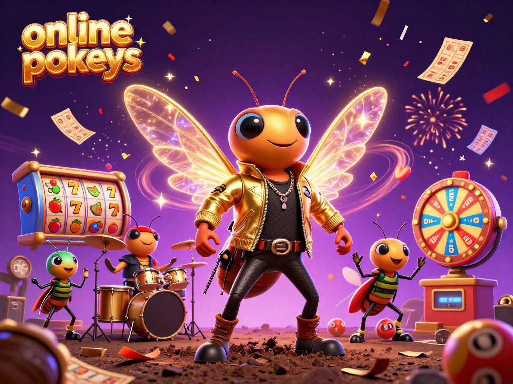Experience the excitement of online pokies with vibrant visuals and dynamic scenes from animated characters.
