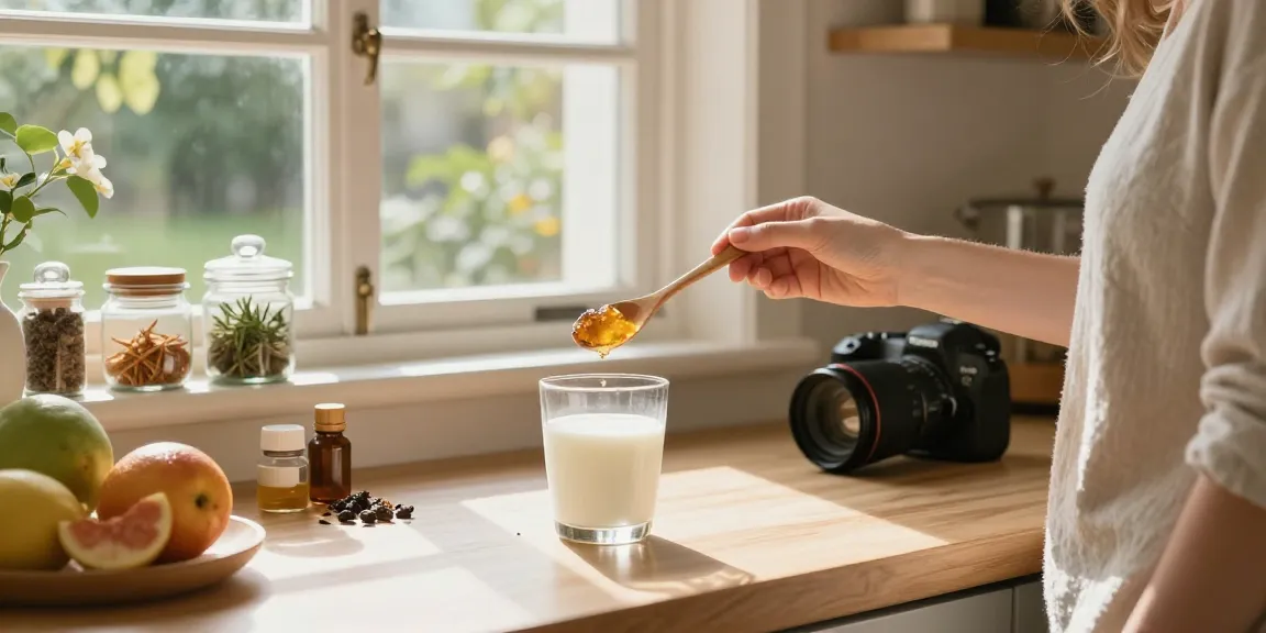 Buy shilajit online in Australia—measuring pure gold Himalayan Shilajit resin in a wellness-focused kitchen.