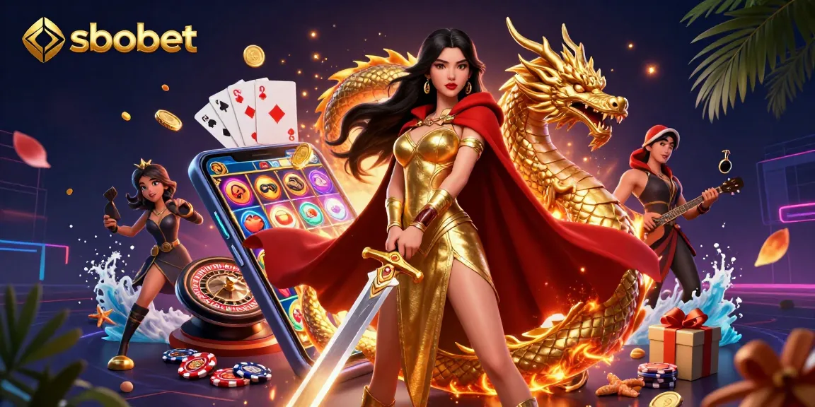 Experience sbobet's exciting slot games with vibrant graphics and rich gameplay features.