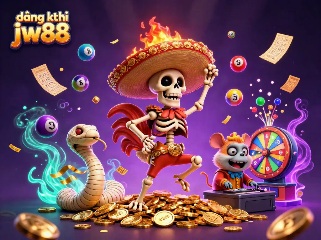 Win big with exciting đăng ký jw88 gaming adventures featuring vibrant illustrations!