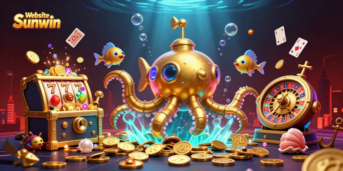 Engage in thrilling gameplay at Website Sunwin with a vibrant underwater casino adventure.