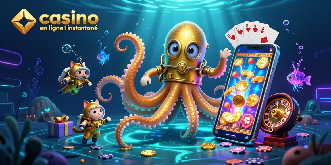 Casino en ligne retrait instantané avec gains immédiats et ambiance immersive dans un décor aquatique.