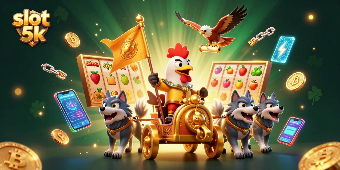 Spin to win with slot 5k, showcasing vibrant casino elements and thrilling gameplay dynamics.