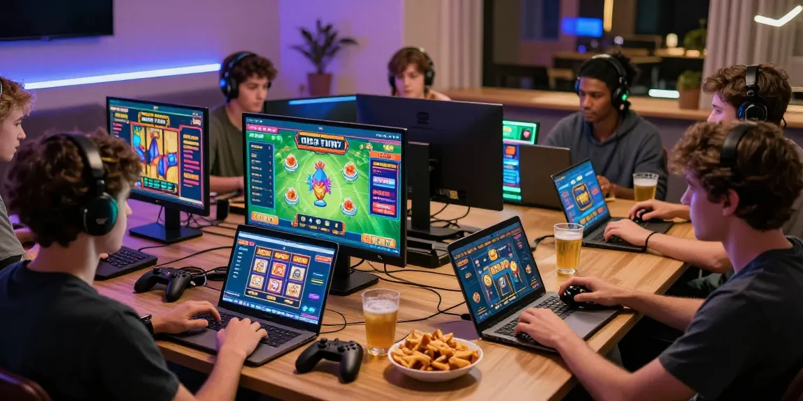 Players enjoying various games on situs raja328, highlighting an exciting online gaming experience.