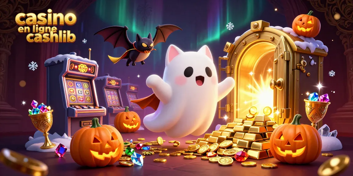 Jouez dans un univers captivant de casino en ligne cashlib avec des trésors et un fantôme amical.
