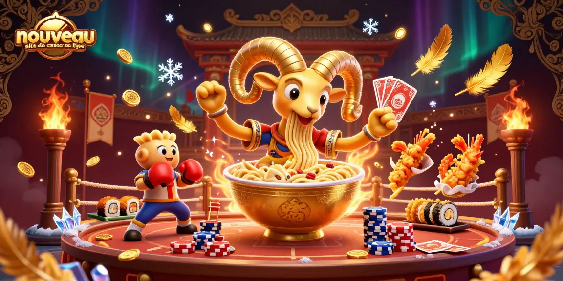 Visuel dynamique illustrant le nouveau site de casino en ligne avec une scène de jeu captivante.